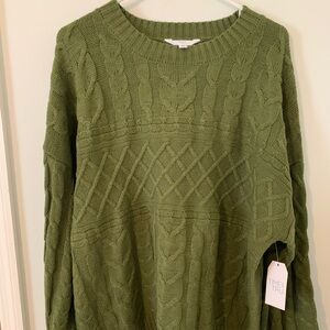 NWT Time and Tru Knit Sweater